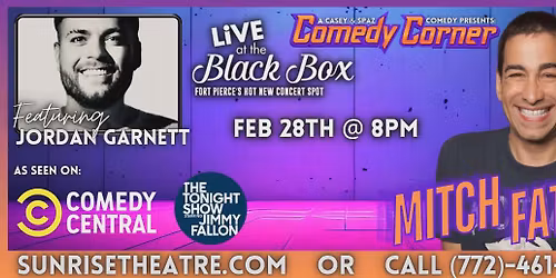 CNS Comedy Corner Feb 28th Mitch Fatel seen on Letterman & Tonight Show!