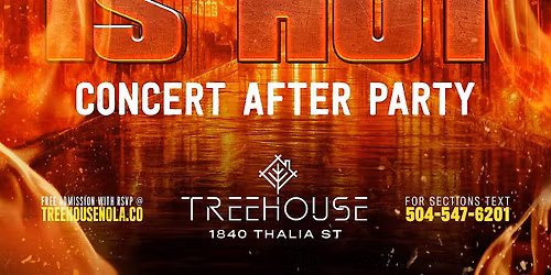 THE BLOCK IS HOT Concert After Party @ Treehouse | Nov.1