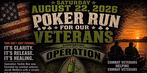 Operation Tackle Box Veterans Poker Run