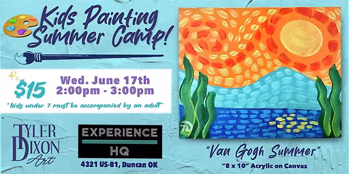 Kids Painting Summer Camp