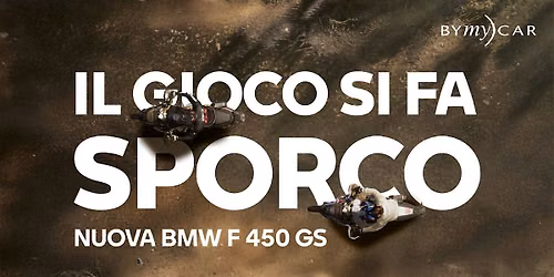 ANTEPRIMA F 450 GS - IL GIOCO SI FA SPORCO