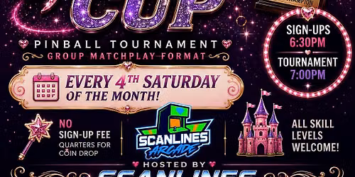 Sparkle Cup Pinball Tournament