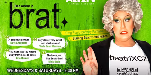 BEA ARTHUR IS BRAT!