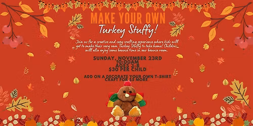 Shake it Off Make Your Own Turkey Stuffy!