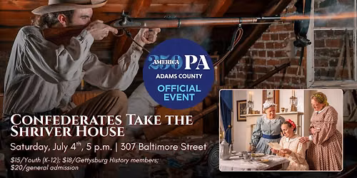 Confederates Take the Shriver House