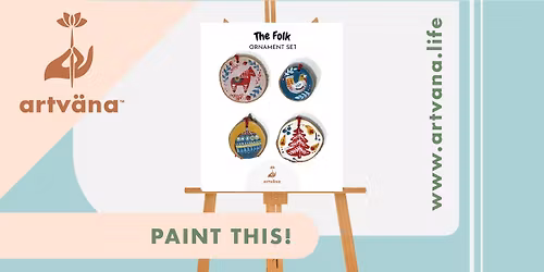 Artvana Holiday Paint & Sip at Top Down Brewing in Sumner December 2025