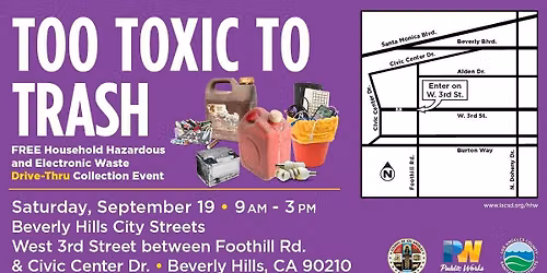 Beverly Hills Household Hazardous Waste & E-Waste Roundup