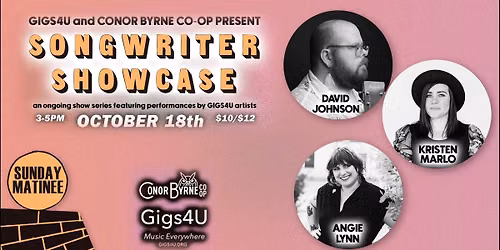 SONGWRITER SHOWCASE: SUNDAY MATINEE
