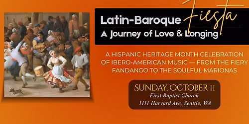 Latin-Baroque Fiesta: A Jouney of Love and Longing 