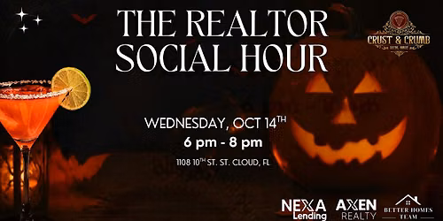 REALTOR SOCIAL HOUR - CRUST & CRUMB SOCIAL HOUSE