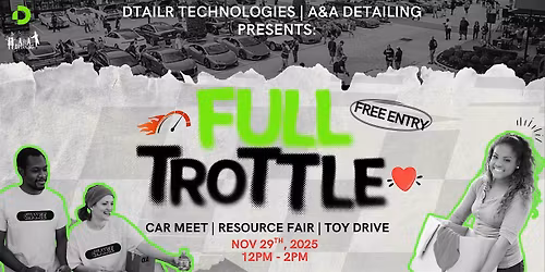 Full Throttle: Holiday Car Meet & Toy Drive