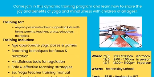 Children's Yoga Teacher Training 
