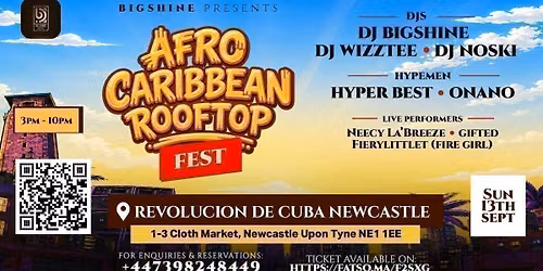 Afro Caribbean Rooftop Fest \ud83c\udf89\ud83d\udca5\ud83e\udd42