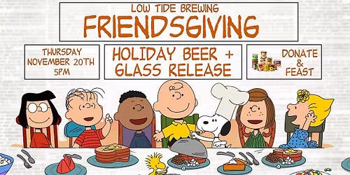 Friendsgiving Holiday Beer + Glass Release