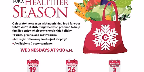 Holiday Harvest Distribution