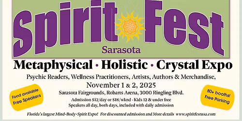 2025 Spirit Fest Sarasota: Biofeedback & Holistic Health w\/ Hil & Vil
