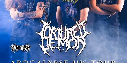 TORTURED DEMON - 22nd October 2026 - Audio Glasgow