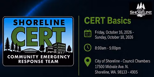 Community Emergency Response Team (CERT) - Basic