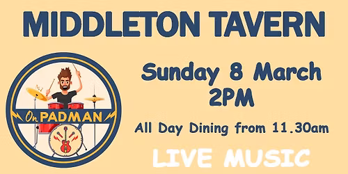 On Padman Return to the Middleton Tavern