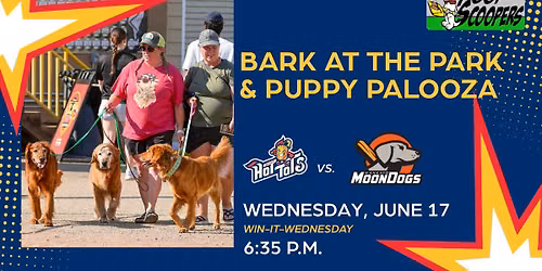 Bark at the Park and Puppy Palooza Night at Minot Hot Tots