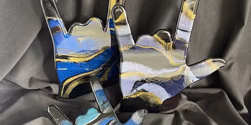 \u2728 Resin \u201cI Love You\u201d in Sign Language \u2728