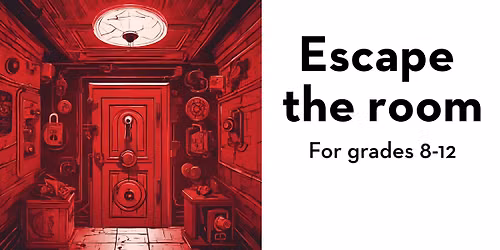 Escape the Room \u2013 Atlantis Adventure (registration) for teens 