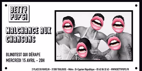 Malchance aux chansons \/\/ Blindtest qui d\u00e9rape par Pascal Navrant