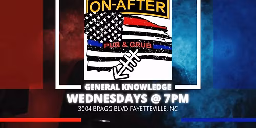 General Knowledge Trivia @ On After Pub & Grub