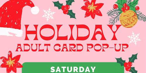 HOLIDAY ADULT CARD POP-UP