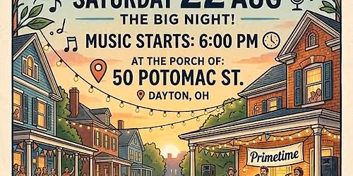 The Primetime Blues Band - Dayton Porchfest