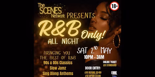 \ud83c\udfb6\u2728 R&amp;B ONLY \u2013 ALL NIGHT! \u2728\ud83c\udfb6