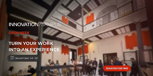 Innovation Campus Open Week 2025 \u2013 Coworking, Creativity & Community