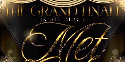 The GRAND Finale In All Black\/Met-Gala