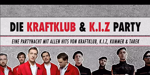 Kraftklub & K.I.Z - Party \u2022 Sa, 31.01.26 \u2022 Rosenhof Osnabr\u00fcck