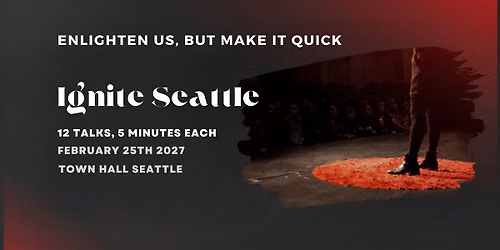 Seattle's Largest Storytelling Event | Feb 25th, 2027