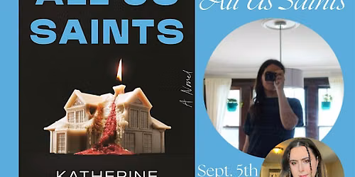 Author Event! Katherine Packert Burke's "All Us Saints"
