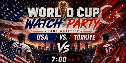 World Cup Watch Party: USA vs. T\u00fcrkiye at Sage Whittier