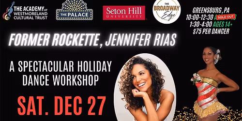 A SPECTACULAR HOLIDAY DANCE MASTERCLASS (AGES 14+)