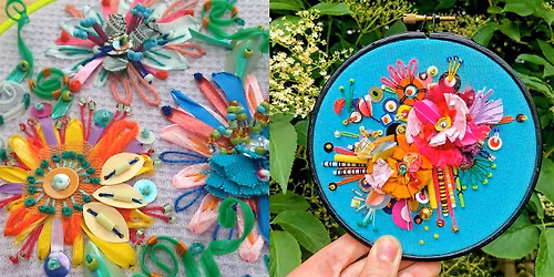 Embellished Mixed Media Florals with Jessica Grady