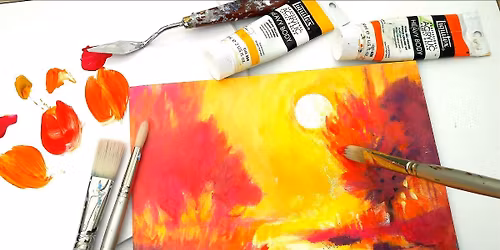 Introduction to Acrylic Painting with Linda Hollingshead