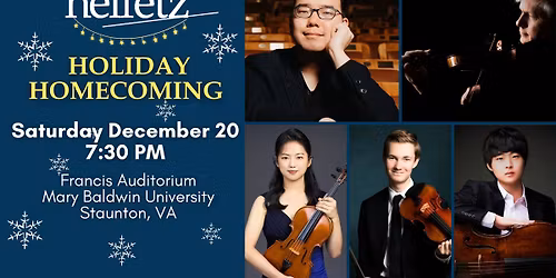The Heifetz Holiday Homecoming Concert