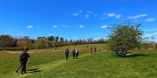 Jack and Jill Windmills, and the rolling South Downs Way