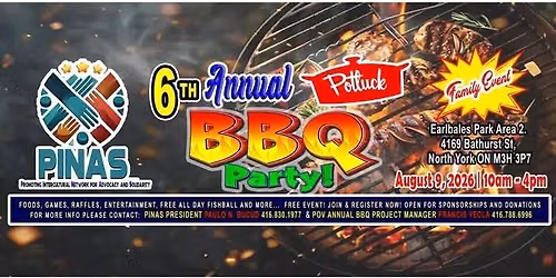PINAS Canada 6th Annual BBQ Party 2026