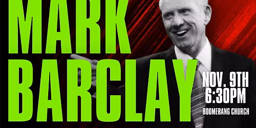 Dr. Mark Barclay at Boomerang Church