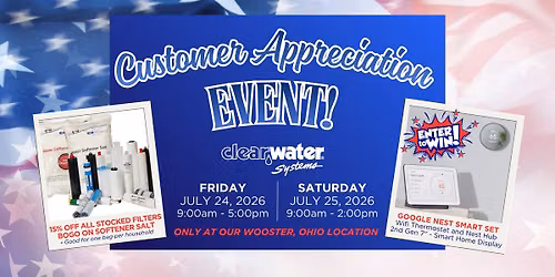 Customer Appreciation at our Wooster Location