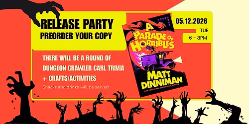 Dungeon Crawler Carl Release Day Party