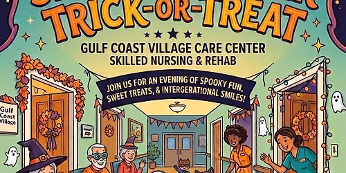 Kids Indoor Trick or Treat at Gulf Coast Village Care Center!