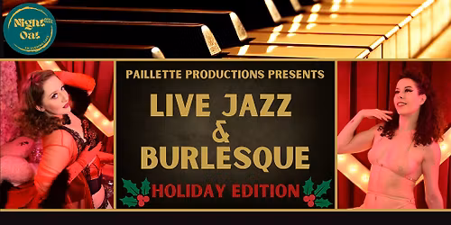 Live Jazz & Burlesque: Holiday Edition