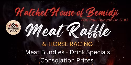 Meat Raffle & Horse Racing 