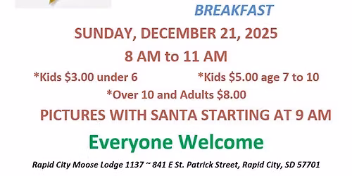 Breakfast with SANTA